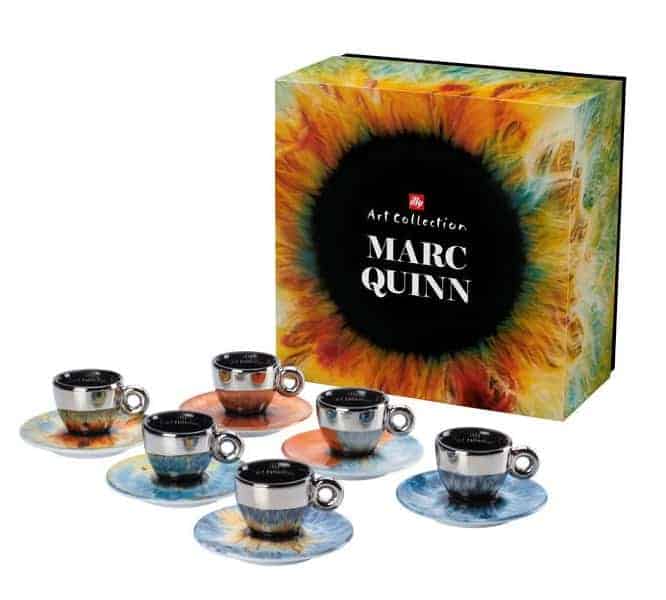 Artistic Espresso Cups from illy Art Collection Marc Quinn (Set of 6) - Best