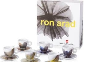 Artistic Espresso Cups from illy Art Collection Ron Arad (Set of 6)
