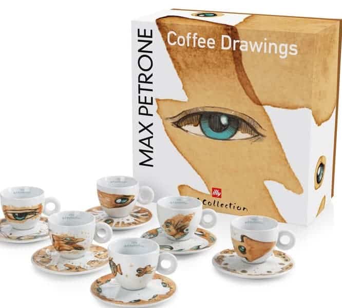 Lichaam Typisch niet voldoende Quality Espresso Cups from illy Art Collection Max Petrone (Set of 6) -  Best Quality Coffee