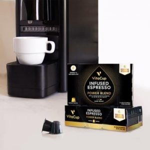 VitaCup Power Blend Dark Roast Espresso Capsules 10ct