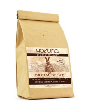 Hakuna Decaf CBD Coffee Dream Blend - Hemp Coffee 8oz