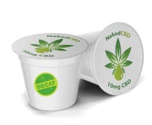 Naked CBD Decaf K Cups 12 Count - CBD Coffee