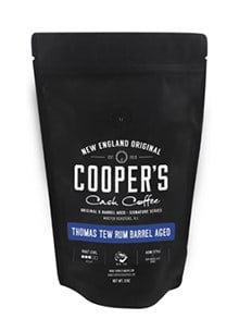 Cooper's Cask Coffee Review - Rum Barrel Aged Coffee