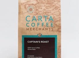 Carta Coffee Captain's Dark Roast 6 oz - Quality Kona Coffee