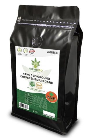 NakedCBD Nano Ground Coffee