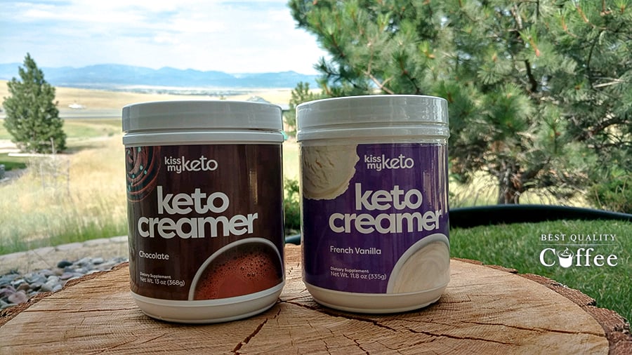 Kiss My Keto friendly coffee creamer