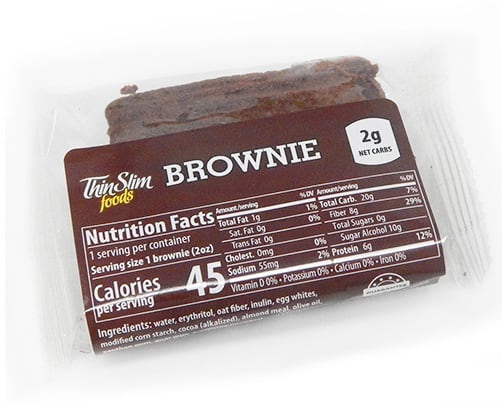 ThinSlim Keto Brownie - Keto Friendly Snacks