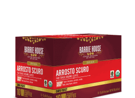 Barrie House Organic Arrosto Scuro Coffee Pods 10ct