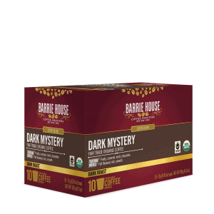 Barrie House Organic Dark Mystery Coffee Pods 10ct