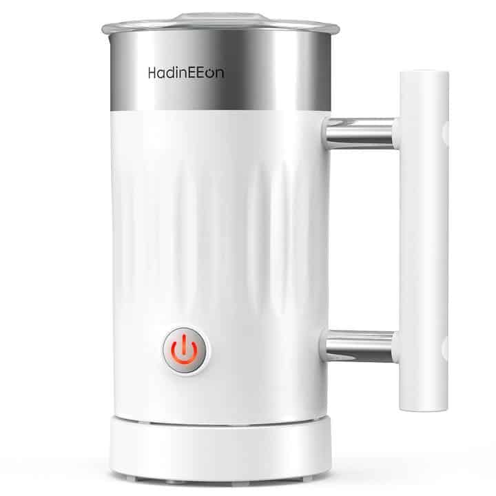 HadinEEon Milk Frother Electric Steamer for Keurig Nespresso coffee latte  machin