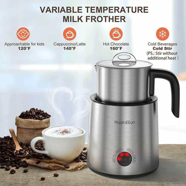 Breville The Hot Choc & Froth, stainless steel - BMF300BSS : : Home