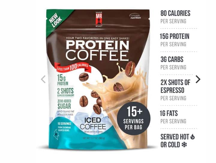 Maine Roast Premium Protein Coffee 15g Best Quality Coffee