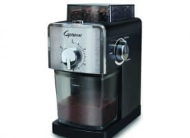 6405617 8 oz Plastic & Steel Black Coffee Grinder