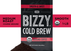 Bizzy Coffee Cold Brew Smooth & Sweet Medium Roast