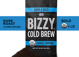Bizzy Coffee Cold Brew Dark and Bold Roast