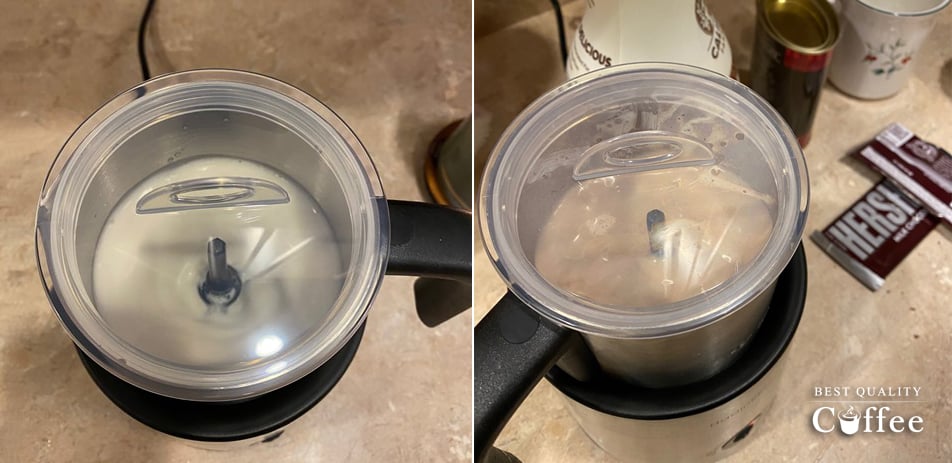 HadinEEon Milk Frother Review - Frothing at its Finest - Best Quality Coffee