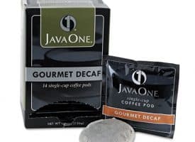 Java One™ Coffee Pods, Colombian Decaf, Single Cup, Pods,