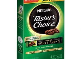Nestle Taster's Choice Decaf House Blend Instant Coffee, 0.1oz Stick,