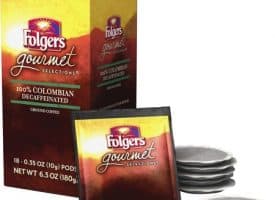 Folgers Gourmet Selections Colombian Decaf Coffee Pod