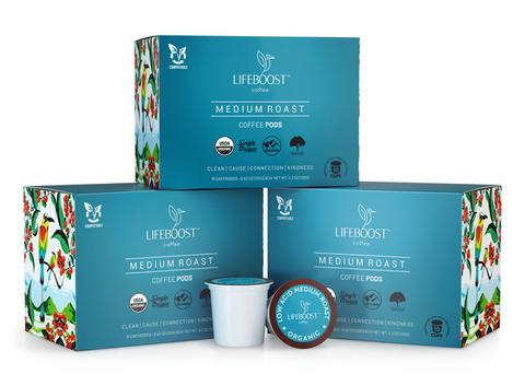 Lifeboost Coffee K Cups for Coffee Snobs