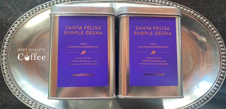 Santa Felisha Purple Geisha