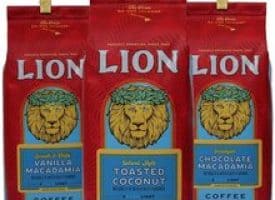 Lion Tropical Flavored Coffee Collection