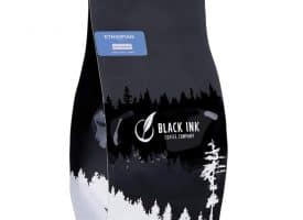 Black Ink Coffee Ethiopian Light Medium Roast 12oz