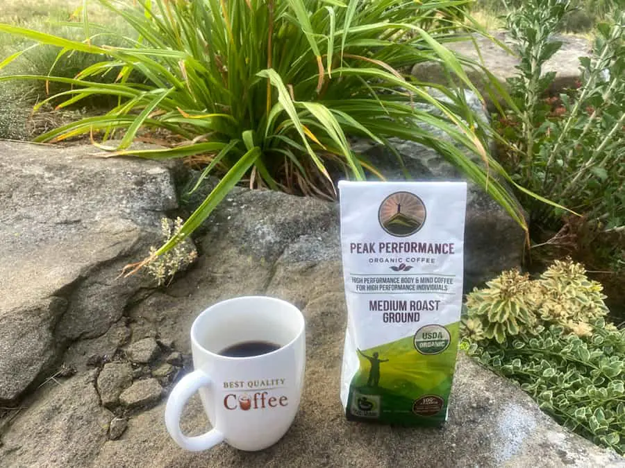  Organic Coffee Pods - Peak Performance High Altitude Organic  Coffee. Coffee for High Performance Individuals. Fair Trade, Low Acid,  Organic Beans Medium Roast. Single Serve 24 Coffee Pods, Cups 