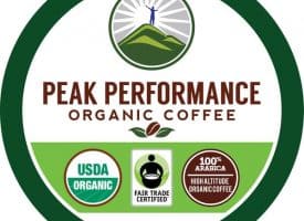 Peak Performance Medium Roast Organic K Cups Coffee Pods 24 Count