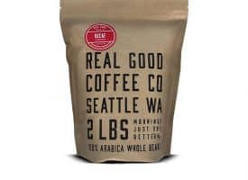 Real Good Coffee Company Decaf Medium Roast Whole Bean