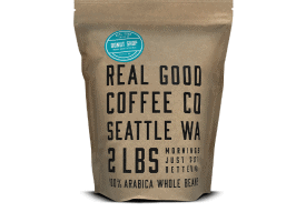 Real Good Coffee Company Medium Roast Whole Bean