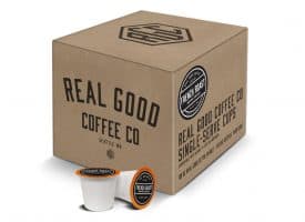 Real Good Coffee Company Dark Roast Coffee Pods