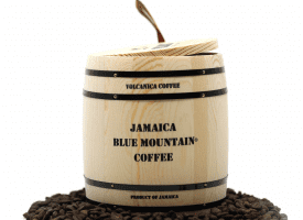Jamaica Blue Mountain Coffee - Clifton Mount Estate, 8 oz. Gift Box Barrel