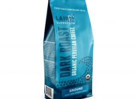 Peruvian Dark Roast Ground Coffee (4 Pack - 12oz)