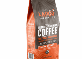 Dark Roast Ground Mushroom Coffee (6 Pack - 12oz)