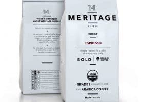 Meritage Coffee Organic Medium Roast Espresso