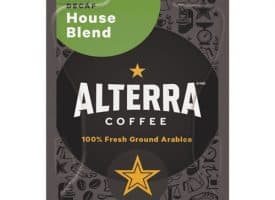 Lavazza Portion Pack Alterra Decaf House Blend Coffee - Compatible