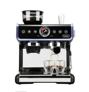 CYETUS All in One エスプレッソマシン Cyetus All in One Home Barista Semi-Auto Espresso Machine Black