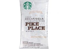 Starbucks Coffee, Pike Place Decaf, 2.7 oz Packet, 72/Carton
