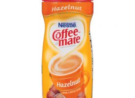 Coffee-Mate® Hazelnut Creamer Powder, 15oz Plastic Bottle