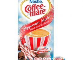 Coffee-Mate® Peppermint Mocha Creamer, 0.375oz, 50/Box