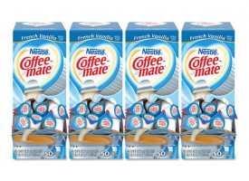 Coffee-Mate® Liquid Coffee Creamer, French Vanilla, 0.38 oz Mini