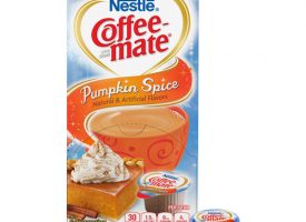 Coffee-Mate® Liquid Coffee Creamer, Pumpkin Spice, 0.375 oz Mini