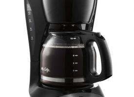 Mr. Coffee Simple Brew 12-Cup Switch Coffee Maker Black
