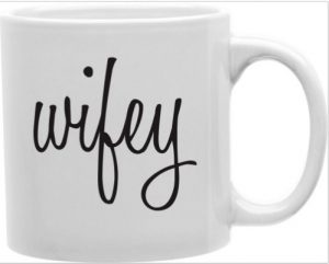 MUG-KSA-WIFEY Wifey Coffee Mug