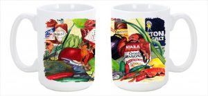 1020CM15 Spices and Crawfish Dishwasher Safe Microwavable Ceramic Coffee Mug