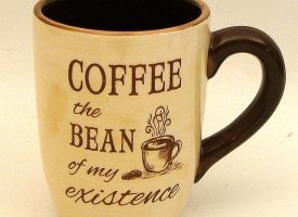 049-15141C Coffee Mug The Bean of my Existence - Brown