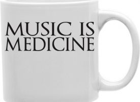 CMG11-IGC-MEDICINE Music Is Medicine 11 oz Ceramic Coffee Mug