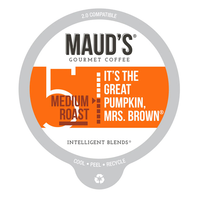 Mauds Best Pumpkin Spice K Cups and Coffee Pods