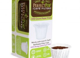K11100 Cafe Paper Coffee Filter for Reusable K-Cups